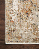 Loloi Theia Collection - Traditional Power Loomed Rug in Taupe & Gold (THE-02)