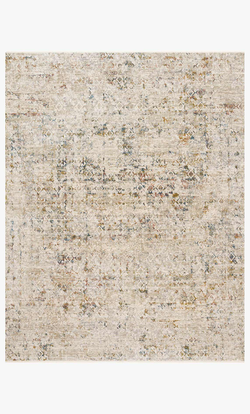 Loloi Theia Collection - Traditional Power Loomed Rug in Multi & Natural (THE-04)