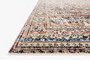 Loloi Theia Collection - Traditional Power Loomed Rug in Taupe & Brick (THE-05)