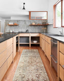 Loloi Theia Collection - Traditional Power Loomed Rug in Taupe & Brick (THE-05)