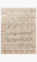 Loloi Theia Collection - Traditional Power Loomed Rug in Natural & Rust (THE-07)