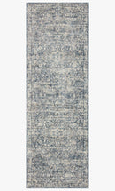 Loloi Theory Collection - Transitional Power Loomed Rug in Ivory & Blue (THY-02)