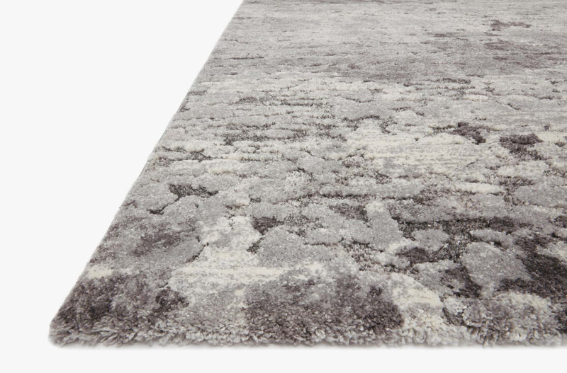 Loloi Theory Collection - Transitional Power Loomed Rug in Charcoal & Grey (THY-08)