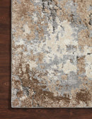 Loloi Theory Collection - Transitional Power Loomed Rug in Dove & Bark (THY-09)