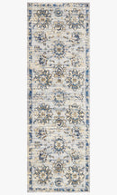 Loloi Torrance Collection - Transitional Power Loomed Rug in Grey & Navy (TC-05)