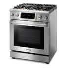 Thor Kitchen 30-Inch Natural Gas Range with 4.55 Cu. Ft. Self-Cleaning Oven and Tilt Panel in Stainless Steel (TRG3001)