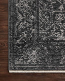Loloi II Vance Collection - Traditional Power Loomed Rug in Charcoal & Dove (VAN-03)