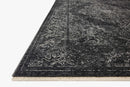 Loloi II Vance Collection - Traditional Power Loomed Rug in Charcoal & Dove (VAN-03)