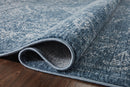 Loloi II Vance Collection - Traditional Power Loomed Rug in Denim & Dove (VAN-03)