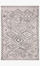 Loloi II Vance Collection - Traditional Power Loomed Rug in Dove & Charcoal (VAN-06)