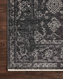 Loloi II Vance Collection - Traditional Power Loomed Rug in Charcoal & Dove (VAN-09)