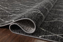 Loloi II Vance Collection - Traditional Power Loomed Rug in Charcoal & Dove (VAN-11)
