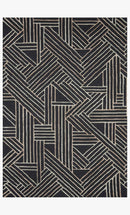 Loloi Verve Collection - Contemporary Hand Tufted Rug in Charcoal & Neutral (VER-01)