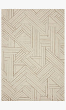 Loloi Verve Collection - Contemporary Hand Tufted Rug in Ivory & Oatmeal (VER-01)