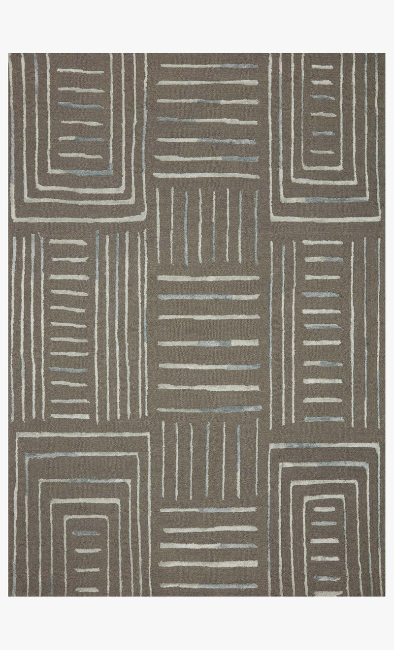 Loloi Verve Collection - Contemporary Hand Tufted Rug in Grey & Mist (VER-02)