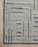 Loloi Verve Collection - Contemporary Hand Tufted Rug in Silver & Slate (VER-02)