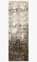 Loloi Viera Collection - Contemporary Power Loomed Rug in Ivory & Brown (VR-02)