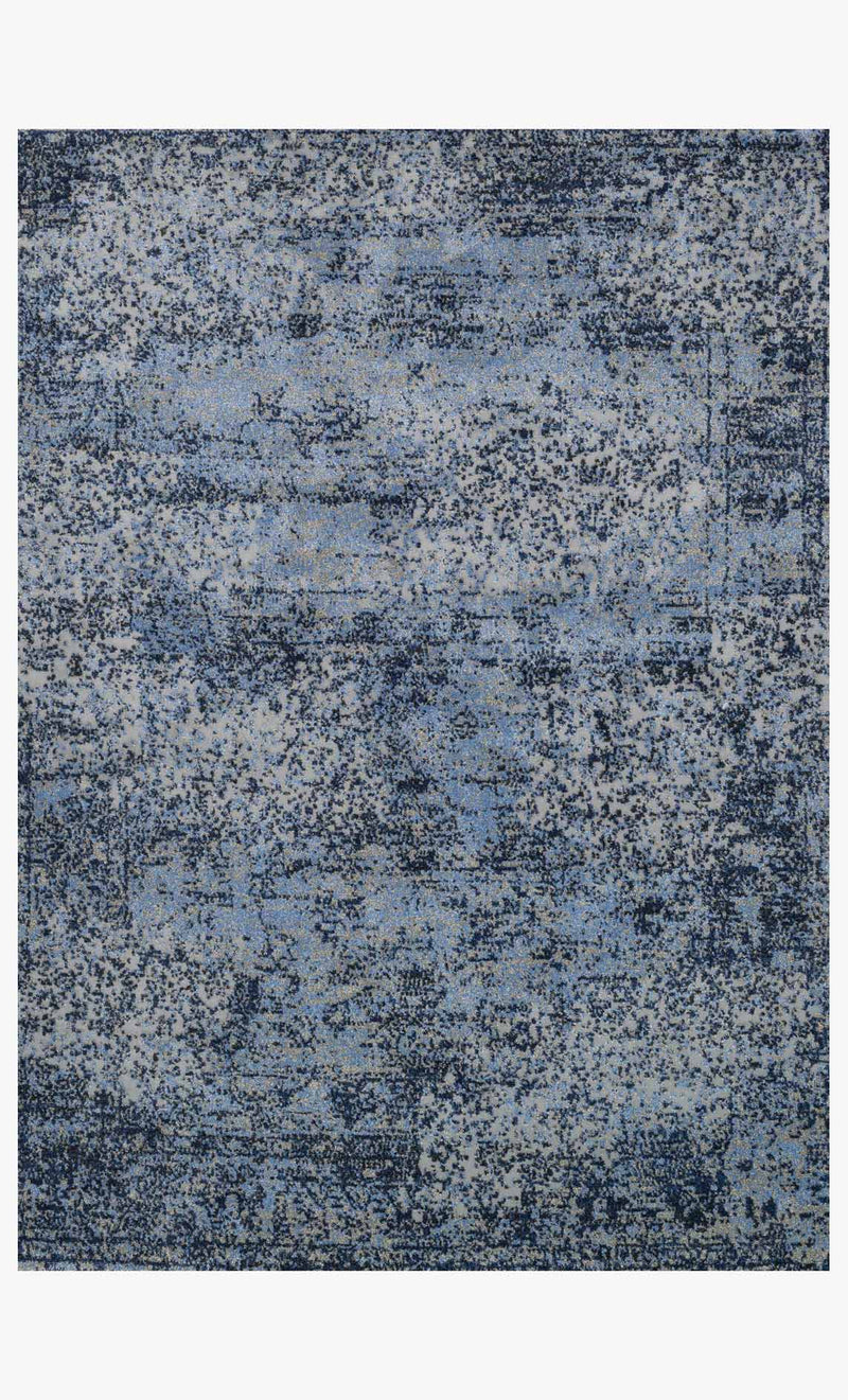 Loloi Viera Collection - Contemporary Power Loomed Rug in Lt. Blue & Grey (VR-06)