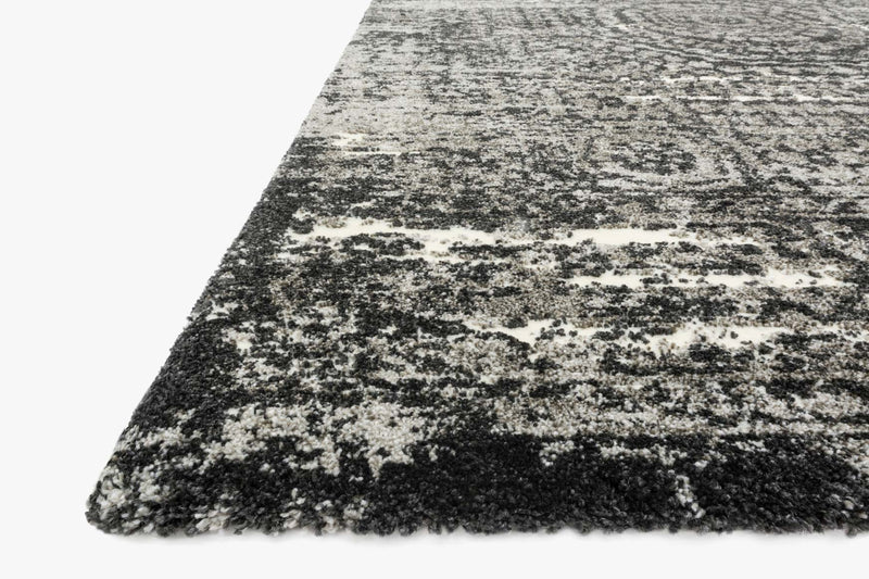 Loloi Viera Collection - Contemporary Power Loomed Rug in Graphite & Black (VR-11)