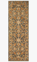 Loloi Victoria Collection - Traditional Hooked Rug in Slate & Slate (VK-05)