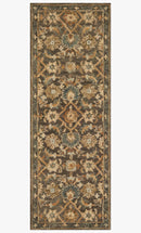 Loloi Victoria Collection - Traditional Hooked Rug in Dk Taupe (VK-08)