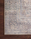 Loloi II Wynter Collection - Traditional Power Loomed Rug in Silver & Charcoal (WYN-03)
