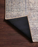 Loloi II Wynter Collection - Traditional Power Loomed Rug in Silver & Charcoal (WYN-03)