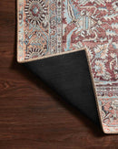 Loloi II Wynter Collection - Traditional Power Loomed Rug in Tomato & Teal (WYN-05)