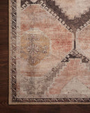 Loloi II Wynter Collection - Traditional Power Loomed Rug in Graphite & Blush (WYN-08)