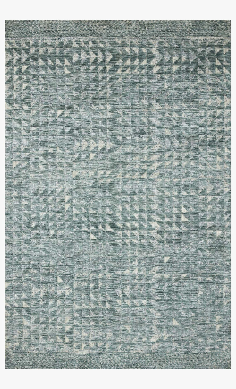 Justina Blakeney x Loloi Yeshaia Collection - Transitional Power Loomed Rug in Lagoon & Mist (YES-07)