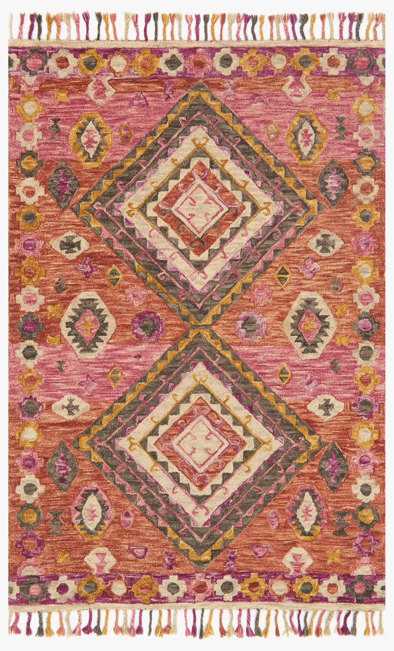 Loloi Zharah Collection - Transitional Hooked Rug in Fiesta (ZR-07)