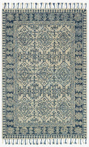 Loloi Zharah Collection - Transitional Hooked Rug in Mist & Blue (ZR-09)