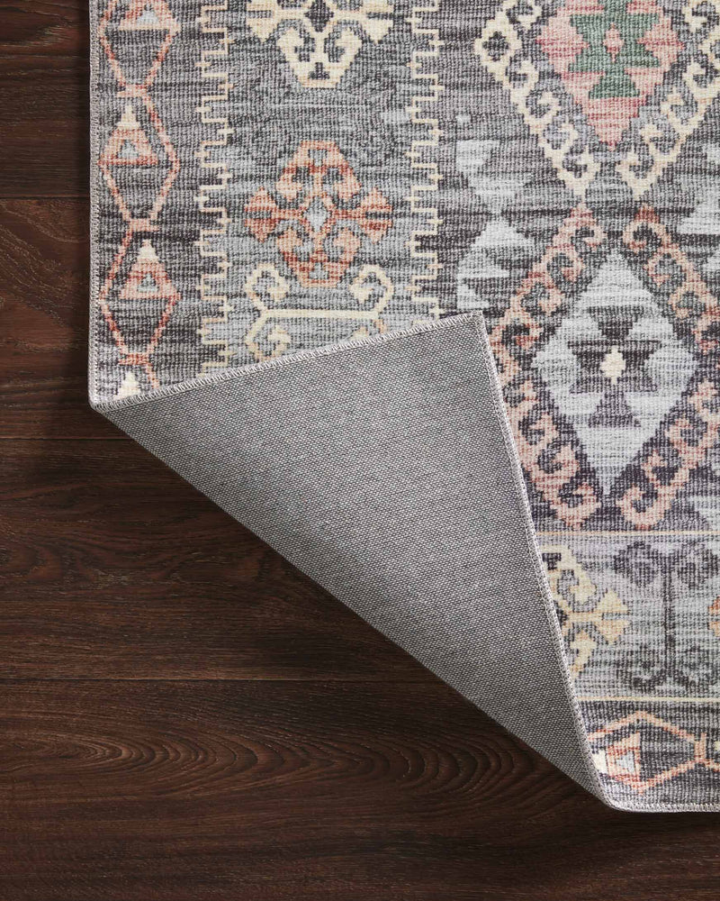 Loloi II Zion Collection - Traditional Power Loomed Rug in Grey (ZIO-01)