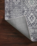 Loloi II Zion Collection - Traditional Power Loomed Rug in Charcoal & Slate (ZIO-03)