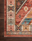 Loloi II Zion Collection - Traditional Power Loomed Rug in Red (ZIO-05)