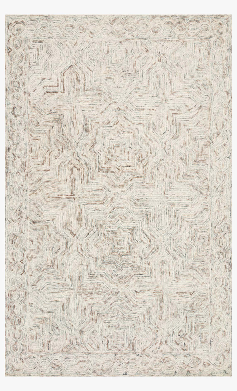 Loloi II Ziva Collection - Contemporary Hand Tufted Rug in Neutral (ZV-01)