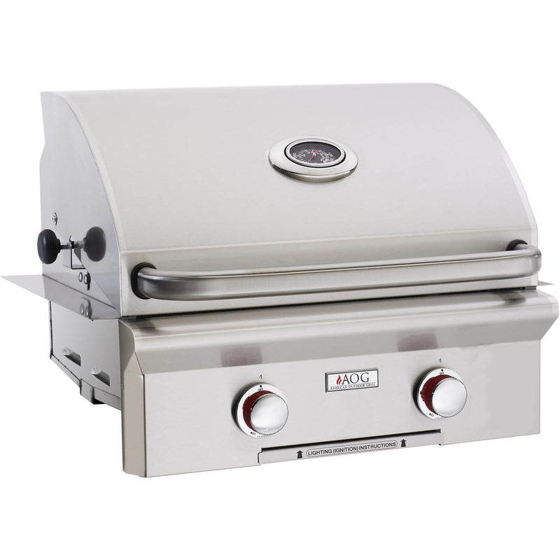 American Outdoor Grill 24” Built-in T-Series 2-Burner Natural Gas Grill (24NBT-00SP) Grills American Outdoor Grill 