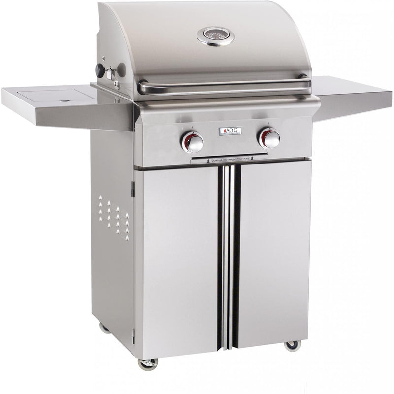 American Outdoor Grill 24” T-Series Freestanding Liquid Propane Gas Grill (24PCT-00SP) Grills American Outdoor Grill 