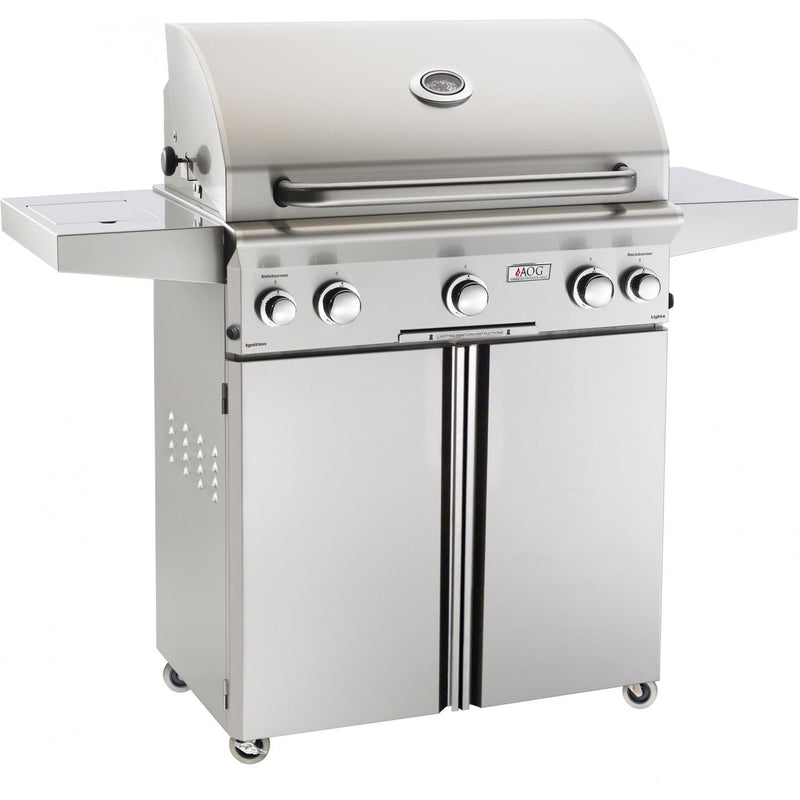 American Outdoor Grill 30" L-Series 3-Burner Freestanding Gas Grill with Rotisserie & Back Burner (30PCL) Grills American Outdoor Grill 
