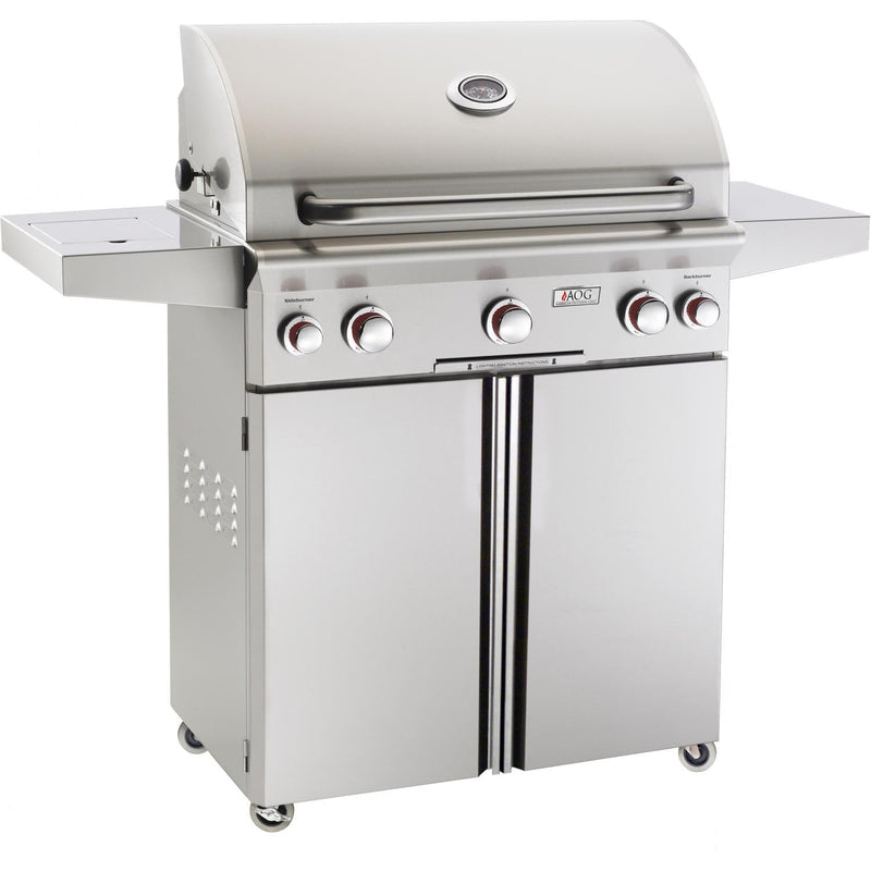 American Outdoor Grill 30" T-Series 3-Burner Freestanding Gas Grill with Rotisserie & Back Burner (30PCT) Grills American Outdoor Grill 