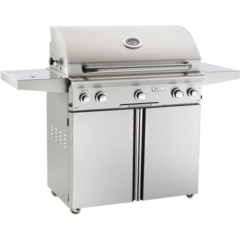 American Outdoor Grill 36" L-Series 3-Burner Freestanding Gas Grill with Rotisserie & Back Burner (36PCL) Grills American Outdoor Grill 