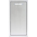 Blaze 13" Narrow Roll-Out Stainless Steel Trash Bin (BLZ-TRNW-DRW) Grill Accessories Blaze Outdoor Products 