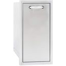 Blaze 13" Narrow Roll-Out Stainless Steel Trash Bin (BLZ-TRNW-DRW) Grill Accessories Blaze Outdoor Products 