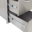 Blaze 16" Stainless Steel Triple Access Drawer (BLZ-DRW3-R) Grill Accessories Blaze Outdoor Products 
