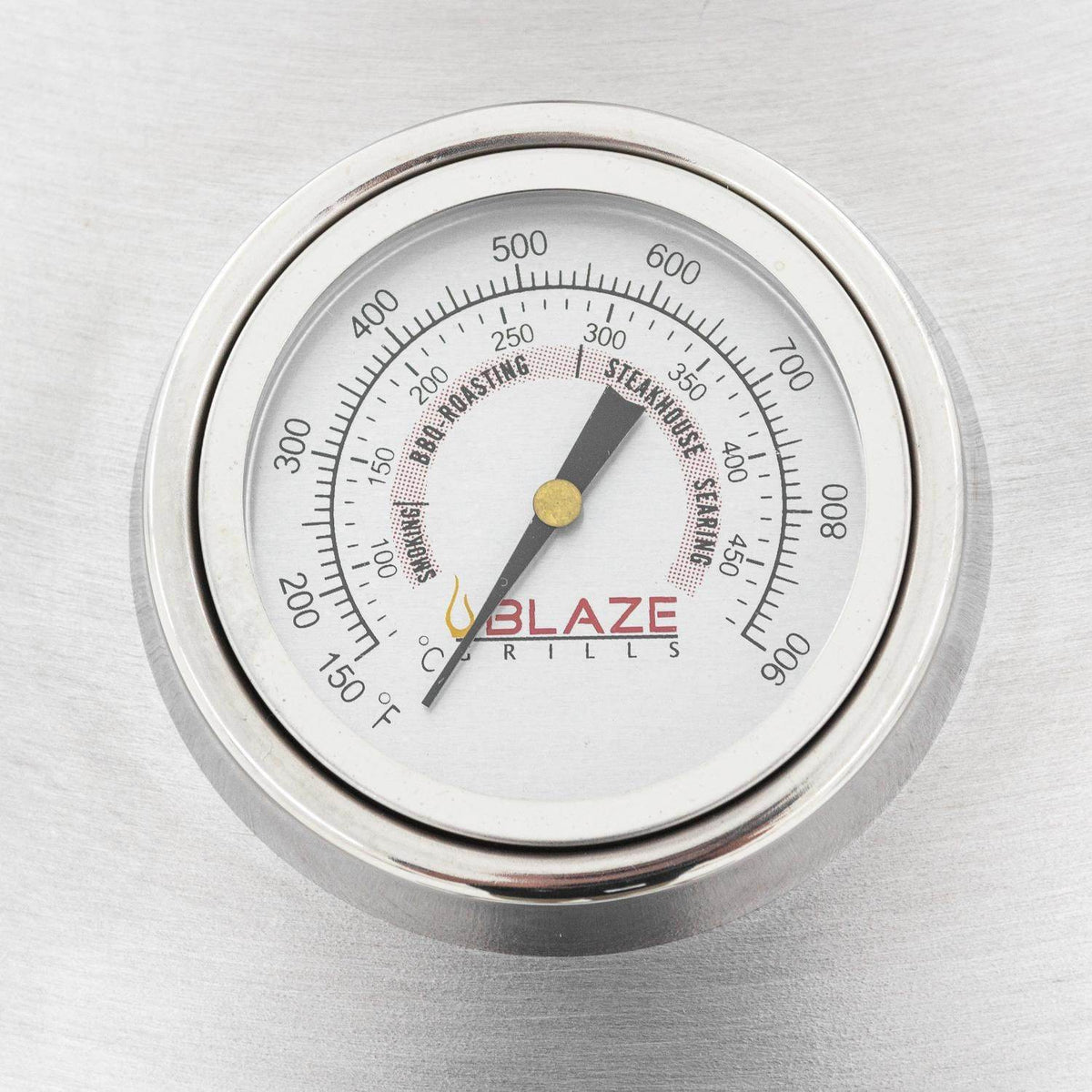 Blaze kamado grill 20-inch temperature gauge dial with roasting and steak settings
