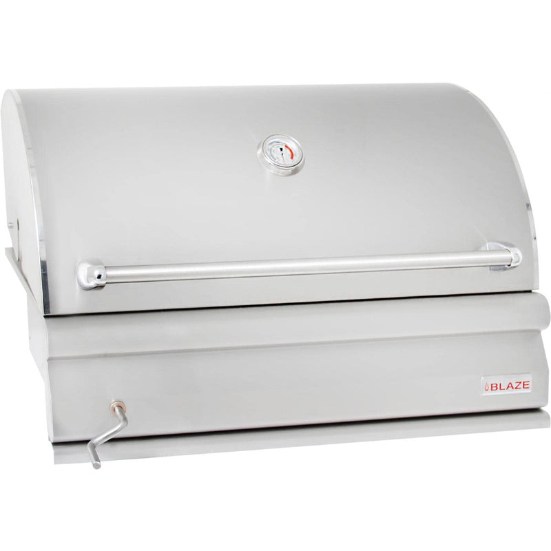 Blaze 32" Built-In Stainless Steel Charcoal Grill With Adjustable Charcoal Tray (BLZ-4-CHAR) Grills Blaze Outdoor Products 