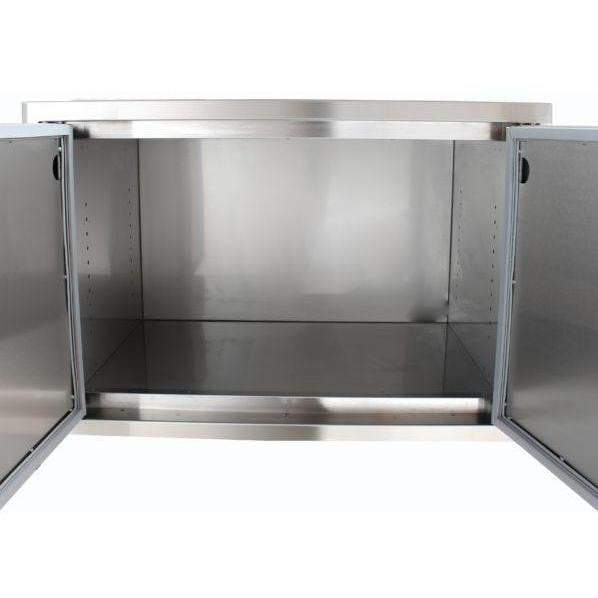Blaze 32" Sealed Stainless Steel Dry Storage Pantry With Shelf (BLZ-DRY-STG) Grill Accessories Blaze Outdoor Products 