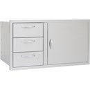 Blaze 39" Stainless Steel Access Door & Triple Drawer Combo (BLZ-DDC-39-R) Grill Accessories Blaze Outdoor Products 