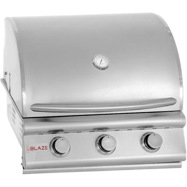 Blaze Prelude LBM 25" 3-Burner Built-In Natural Gas Grill (BLZ-3LBM-NG) Grills Blaze Outdoor Products 