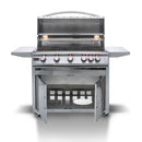 Blaze Premium LTE 40" 5-Burner Freestanding Liquid Propane Gas Grill With Rear Infrared Burner & Grill Lights (BLZ-5LTE2-LP) Grills Blaze Outdoor Products 